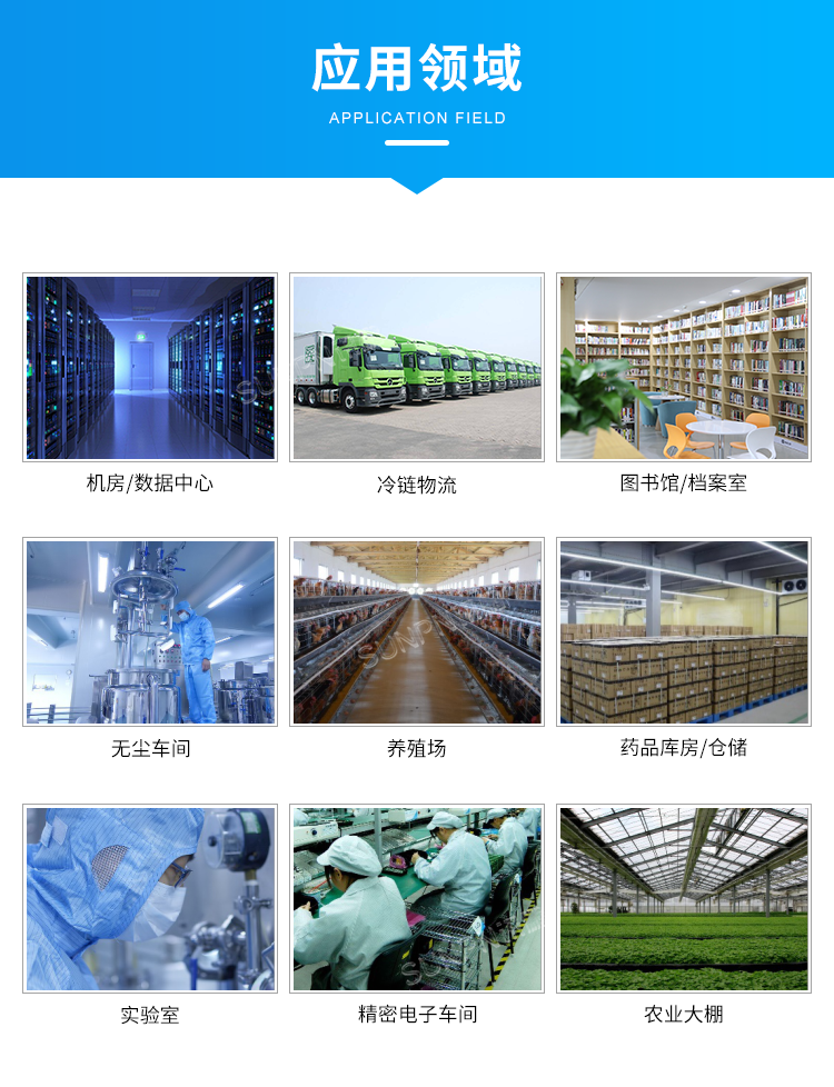 溫濕度監控系統-應用場景