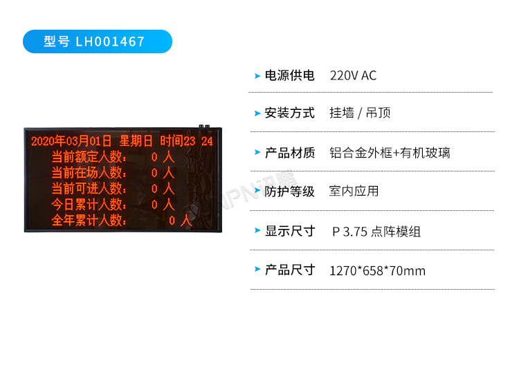 客流量管控-多款顯示屏 客流量管控-多款顯示屏