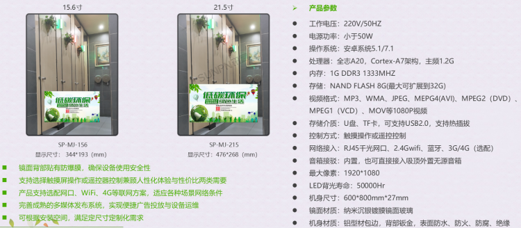 智慧公廁魔鏡