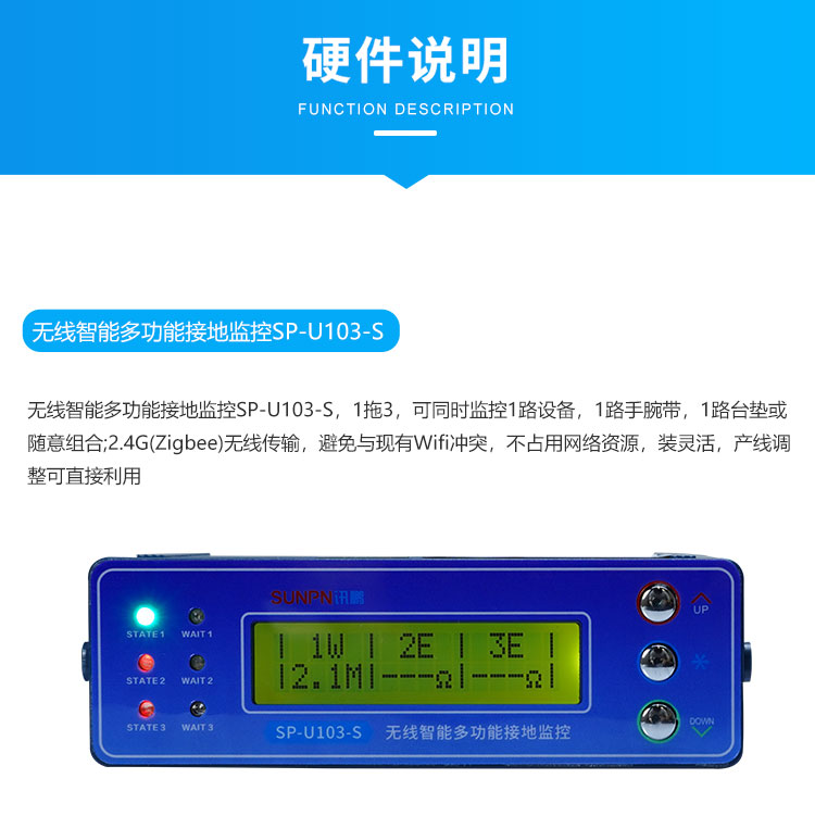 ESD系統智能靜電監控儀
