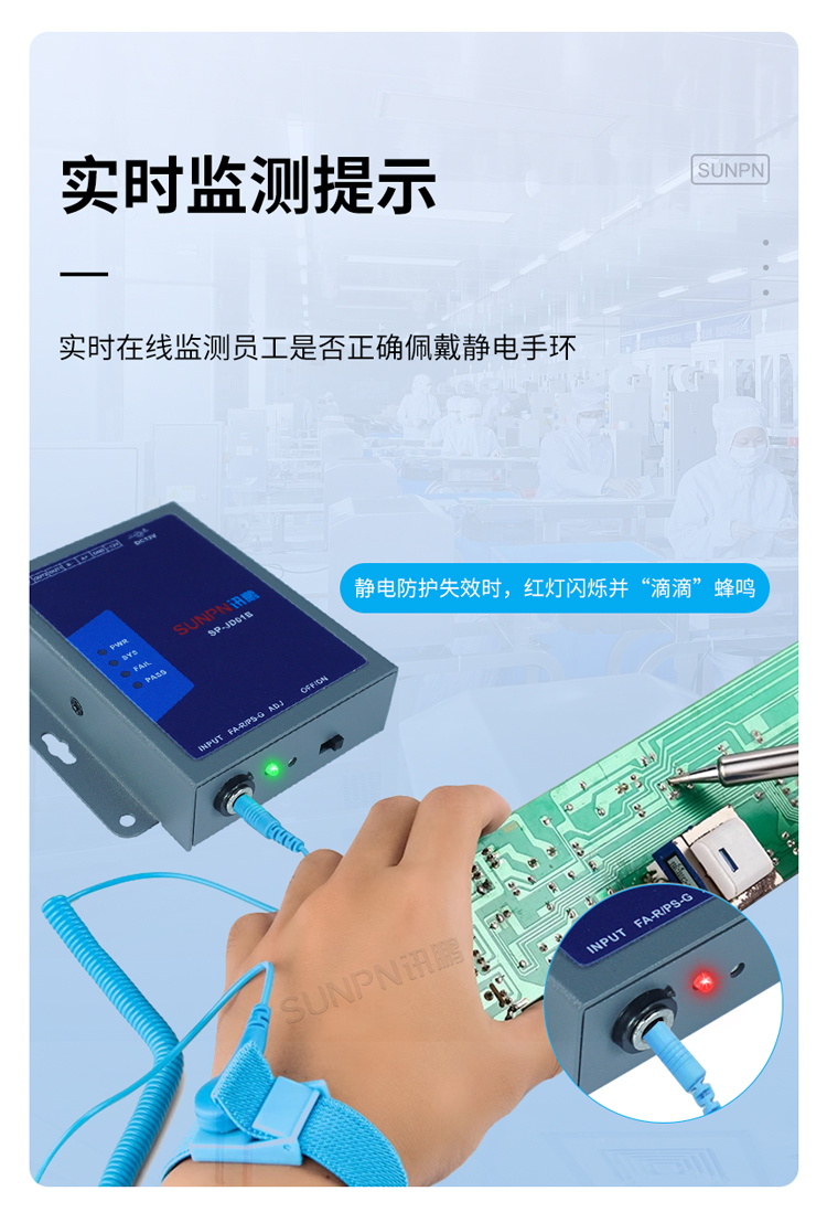 防靜電監控儀功能介紹